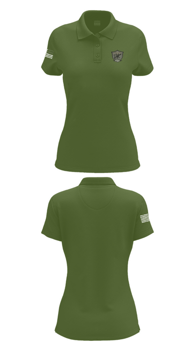 Emergency Services Detail 93962107 Women's Short Sleeve Performance Polo  - 52