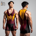 Kalamazoo Central High School Wrestling 70120616 Wrestling Singlet - 4