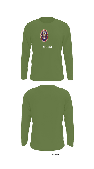 7th CST 5552337 Long Sleeve Performance Shirt - 52