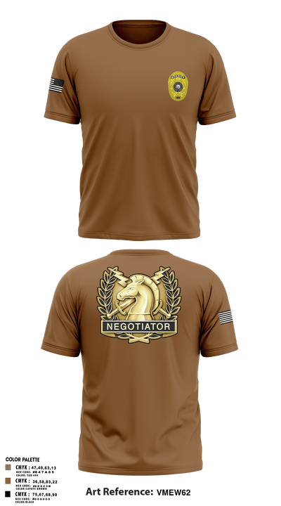 HCSO CNT 41668250 Short Sleeve Performance Shirt - 2