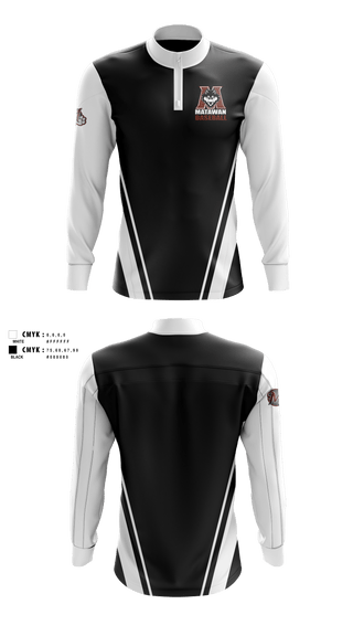 Quarter Zip Jacket, Matawam Huskies, Baseball, Teamtime, Team time, sublimation, custom sports apparel, team uniforms, spirit wear, spiritwear, sports uniforms, custom shirts, team store, custom team store, fundraiser sports, apparel fundraiser