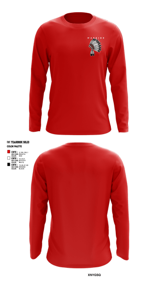 Long Sleeve Performance Shirt, Kootenai Junior High School, Men's Volleyball, Teamtime, Team time, sublimation, custom sports apparel, team uniforms, spirit wear, spiritwear, sports uniforms, custom shirts, team store, custom team store, fundraiser sports, apparel fundraiser