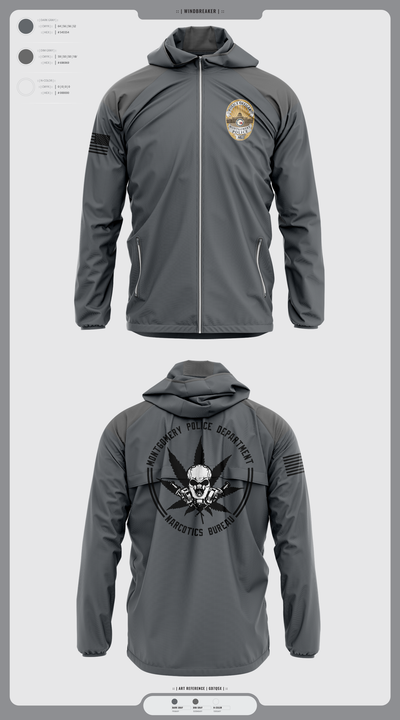 NARCOTICS BUREAU Windbreaker - 1