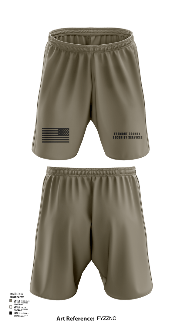 Athletic Shorts With Pockets, Fremont County Security Services, Police, Teamtime, Team time, sublimation, custom sports apparel, team uniforms, spirit wear, spiritwear, sports uniforms, custom shirts, team store, custom team store, fundraiser sports, apparel fundraiser