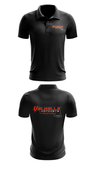 Short Sleeve Performance Polo, Valhalla Hatchets, , Teamtime, Team time, sublimation, custom sports apparel, team uniforms, spirit wear, spiritwear, sports uniforms, custom shirts, team store, custom team store, fundraiser sports, apparel fundraiser