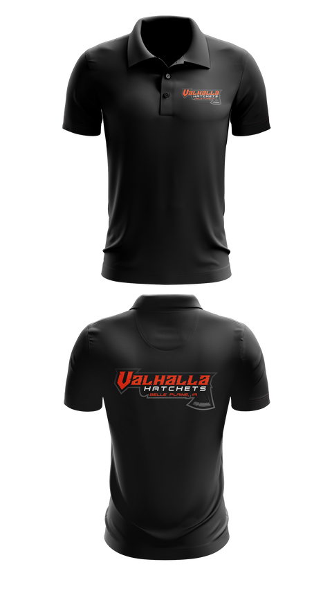 Short Sleeve Performance Polo, Valhalla Hatchets, , Teamtime, Team time, sublimation, custom sports apparel, team uniforms, spirit wear, spiritwear, sports uniforms, custom shirts, team store, custom team store, fundraiser sports, apparel fundraiser