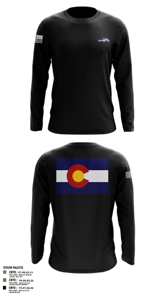 Long Sleeve Performance Shirt, USS Colorado, Navy, Teamtime, Team time, sublimation, custom sports apparel, team uniforms, spirit wear, spiritwear, sports uniforms, custom shirts, team store, custom team store, fundraiser sports, apparel fundraiser