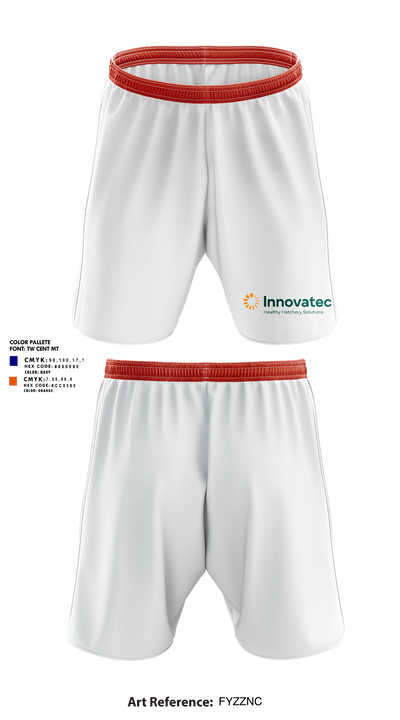 Innovatec 11373900 Athletic Shorts With Pockets - 20