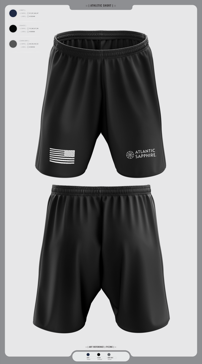 undefined Athletic Shorts With Pockets - 2
