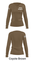 Delta Knights 65030164 Women's Long Sleeve V-neck Shirt - 17