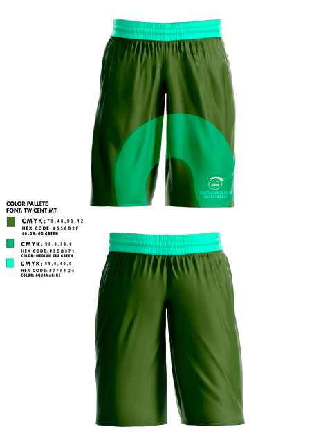 Athletic Shorts With Pockets, Cactus Jack Elite, Men's Basketball, Teamtime, Team time, sublimation, custom sports apparel, team uniforms, spirit wear, spiritwear, sports uniforms, custom shirts, team store, custom team store, fundraiser sports, apparel fundraiser