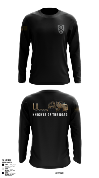Long Sleeve Performance Shirt, 129th Heavy Transport Company129 TC CO, Army, Teamtime, Team time, sublimation, custom sports apparel, team uniforms, spirit wear, spiritwear, sports uniforms, custom shirts, team store, custom team store, fundraiser sports, apparel fundraiser