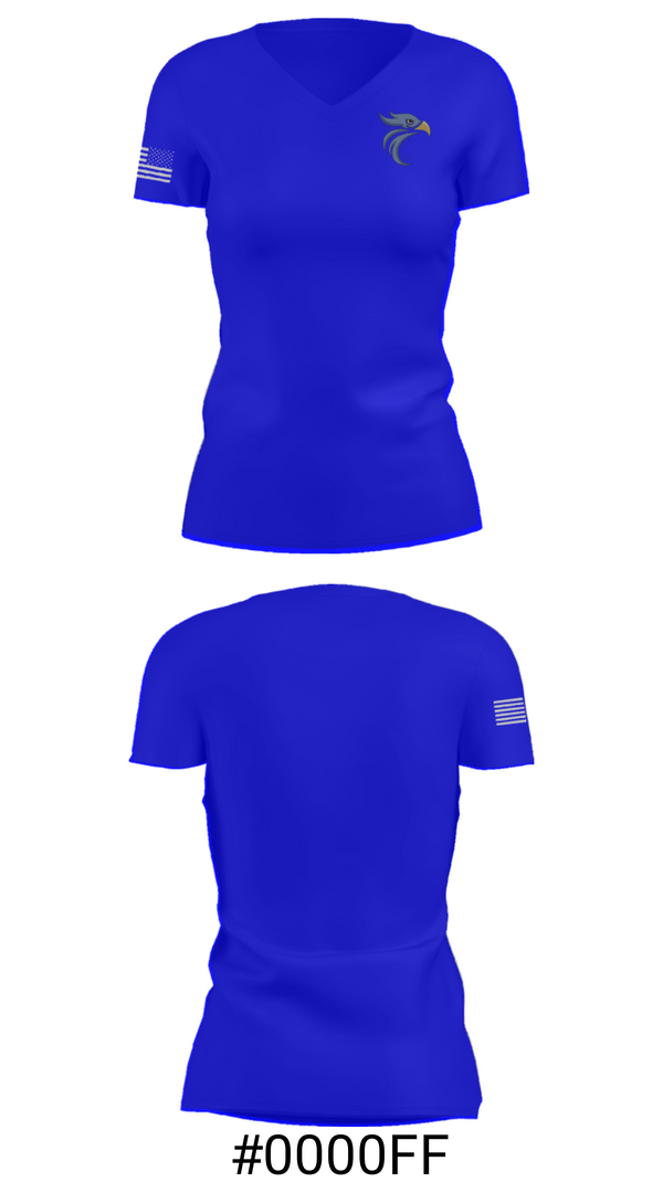 Women's Short Sleeve Vneck Shirt, Stephen Decatur High School Tennis, Tennis, Teamtime, Team time, sublimation, custom sports apparel, team uniforms, spirit wear, spiritwear, sports uniforms, custom shirts, team store, custom team store, fundraiser sports, apparel fundraiser