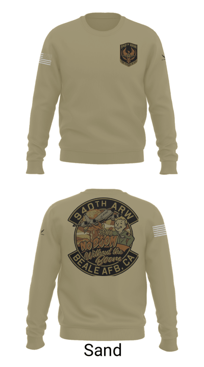 940 Air Refueling Wing 53360157 Crew Neck Sweatshirt - 85