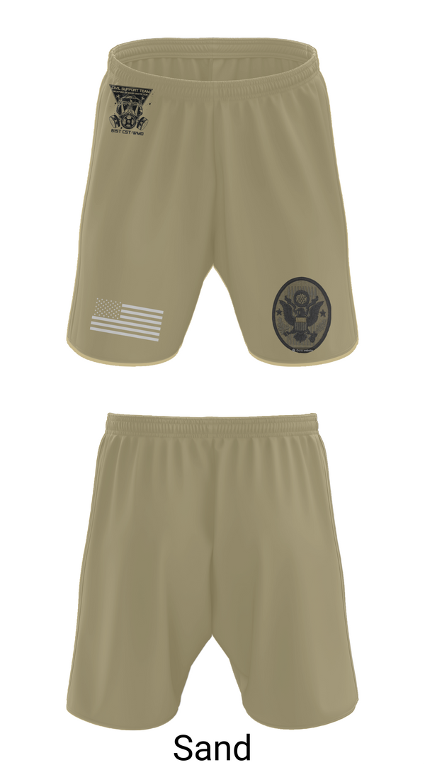 Athletic Shorts With Pockets, 61st CST, Army, Teamtime, Team time, sublimation, custom sports apparel, team uniforms, spirit wear, spiritwear, sports uniforms, custom shirts, team store, custom team store, fundraiser sports, apparel fundraiser