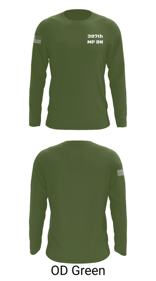 Long Sleeve Performance Shirt, 387th MP BN, , Teamtime, Team time, sublimation, custom sports apparel, team uniforms, spirit wear, spiritwear, sports uniforms, custom shirts, team store, custom team store, fundraiser sports, apparel fundraiser