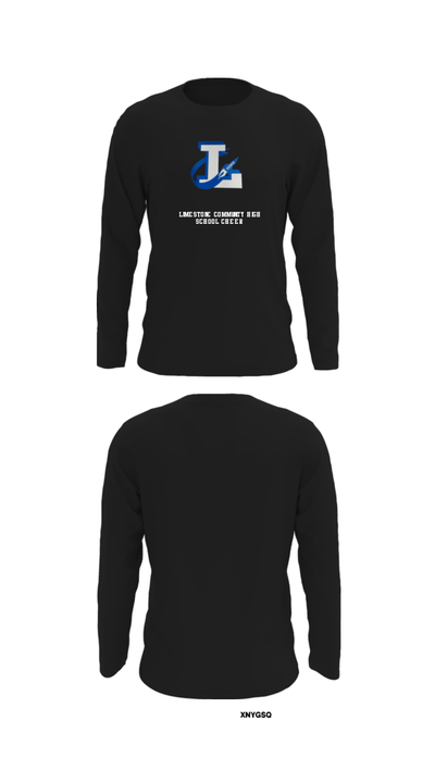 Limestone Community High School Cheer 68526986 Long Sleeve Performance Shirt - 27