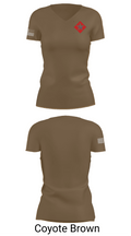 1/6 58710445 Women's Short Sleeve V-neck Shirt - 8