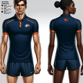 College Place High School Cross Country 5484368 Short Sleeve Performance Polo - 2