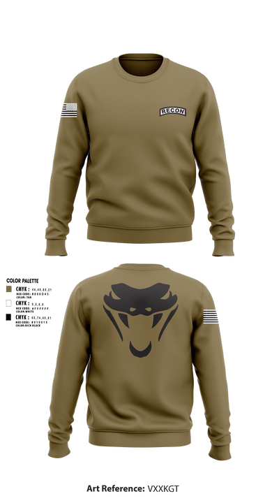 Rook 88378652 Crew Neck Sweatshirt - 2