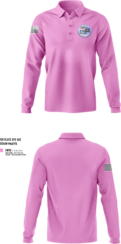 POLARS 40984868 Long Sleeve Performance Polo - 103