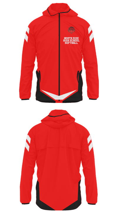 North Side High School Softball 21306920 Windbreaker - 27