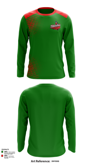 Long Sleeve Performance Shirt, Boone Toreadors Track & Field, Track & Field, Teamtime, Team time, sublimation, custom sports apparel, team uniforms, spirit wear, spiritwear, sports uniforms, custom shirts, team store, custom team store, fundraiser sports, apparel fundraiser