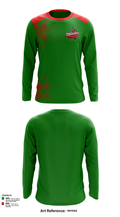 Boone Toreadors Track & Field 97808854 Long Sleeve Performance Shirt 104