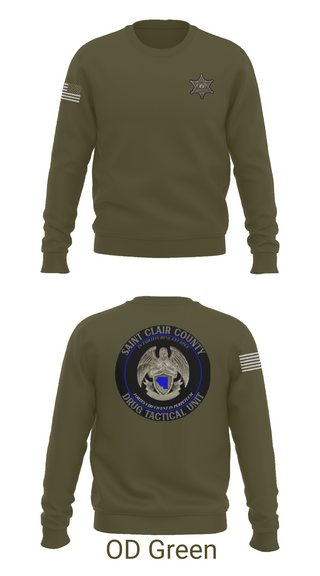 Crew Neck Sweatshirt, Drug Tactical Unit, , Teamtime, Team time, sublimation, custom sports apparel, team uniforms, spirit wear, spiritwear, sports uniforms, custom shirts, team store, custom team store, fundraiser sports, apparel fundraiser