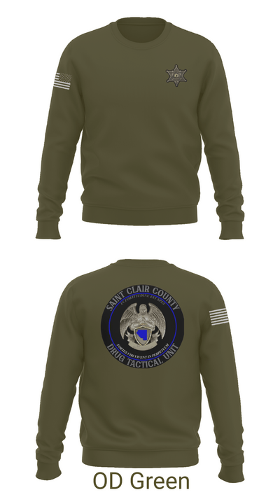 Drug Tactical Unit 39197263 Crew Neck Sweatshirt - 43