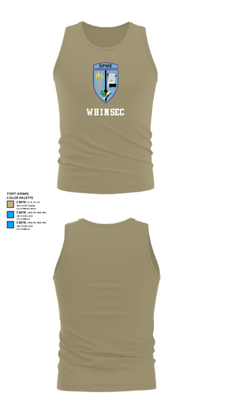 Tank Top, WHINSEC, Army, Teamtime, Team time, sublimation, custom sports apparel, team uniforms, spirit wear, spiritwear, sports uniforms, custom shirts, team store, custom team store, fundraiser sports, apparel fundraiser