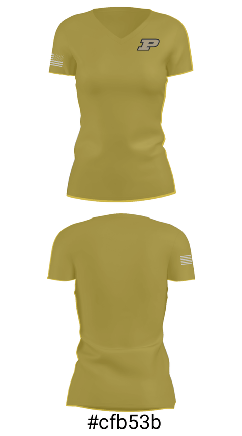 Women's Short Sleeve Vneck Shirt, Purdue University Baseball, Baseball, Teamtime, Team time, sublimation, custom sports apparel, team uniforms, spirit wear, spiritwear, sports uniforms, custom shirts, team store, custom team store, fundraiser sports, apparel fundraiser