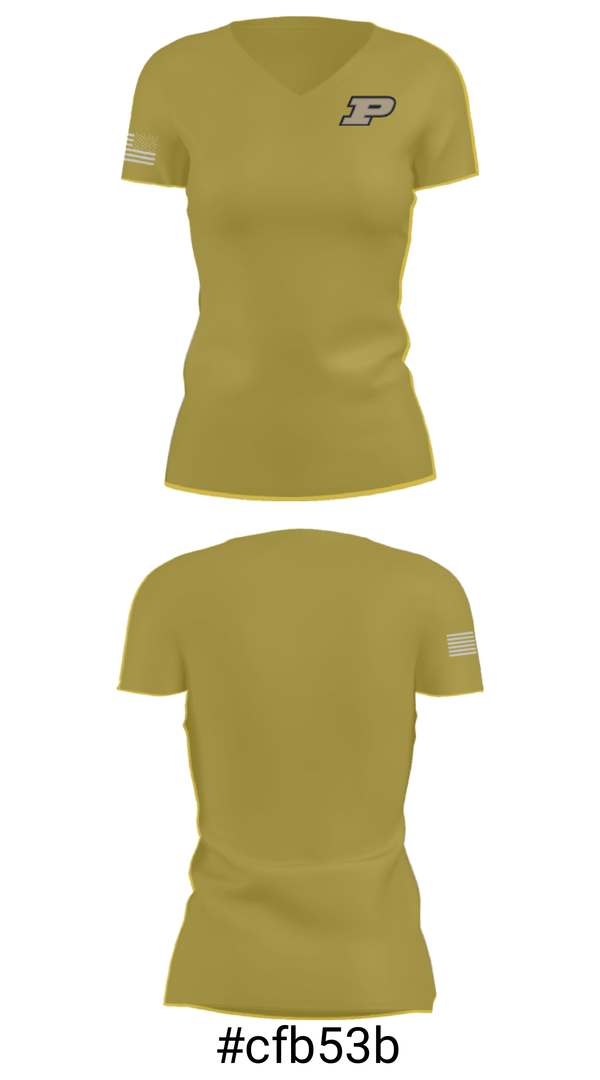 Women's Short Sleeve Vneck Shirt, Purdue University Baseball, Baseball, Teamtime, Team time, sublimation, custom sports apparel, team uniforms, spirit wear, spiritwear, sports uniforms, custom shirts, team store, custom team store, fundraiser sports, apparel fundraiser