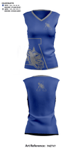 Airport High School Volleyball 92369251 Women's Short Sleeve V-neck Shirt - 42