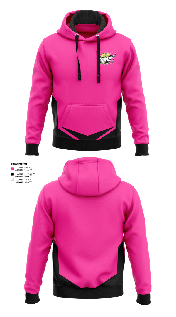 Hoodie, Game7 Softball, Softball, Teamtime, Team time, sublimation, custom sports apparel, team uniforms, spirit wear, spiritwear, sports uniforms, custom shirts, team store, custom team store, fundraiser sports, apparel fundraiser