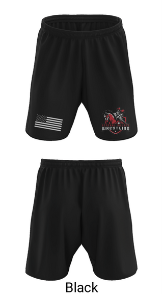 Athletic Shorts With Pockets, General Mclane High School Wrestling, Wrestling, Teamtime, Team time, sublimation, custom sports apparel, team uniforms, spirit wear, spiritwear, sports uniforms, custom shirts, team store, custom team store, fundraiser sports, apparel fundraiser