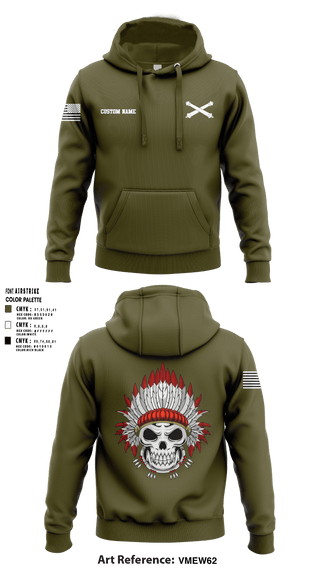 Hoodie, 209th DLD, Army, Teamtime, Team time, sublimation, custom sports apparel, team uniforms, spirit wear, spiritwear, sports uniforms, custom shirts, team store, custom team store, fundraiser sports, apparel fundraiser