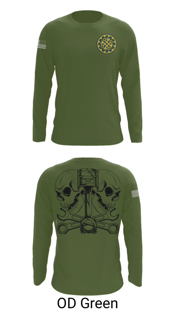 Long Sleeve Performance Shirt, 46th MP Co, Army, Teamtime, Team time, sublimation, custom sports apparel, team uniforms, spirit wear, spiritwear, sports uniforms, custom shirts, team store, custom team store, fundraiser sports, apparel fundraiser