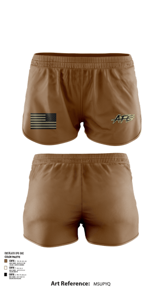 Ranger Panties, 162 AFE, Air Force, Teamtime, Team time, sublimation, custom sports apparel, team uniforms, spirit wear, spiritwear, sports uniforms, custom shirts, team store, custom team store, fundraiser sports, apparel fundraiser