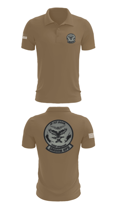 Iron Eagle Shadow Ops 36394126 Short Sleeve Performance Polo - 7