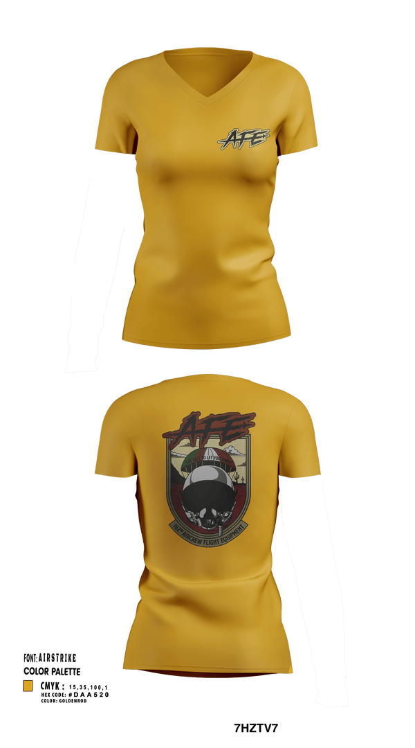 Womens Short Sleeve Vneck Shirt, 162 AFE, Air Force, Teamtime, Team time, sublimation, custom sports apparel, team uniforms, spirit wear, spiritwear, sports uniforms, custom shirts, team store, custom team store, fundraiser sports, apparel fundraiser