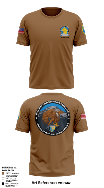 HHC, 201ST E-MIB 52680878 Short Sleeve Performance Shirt - 7