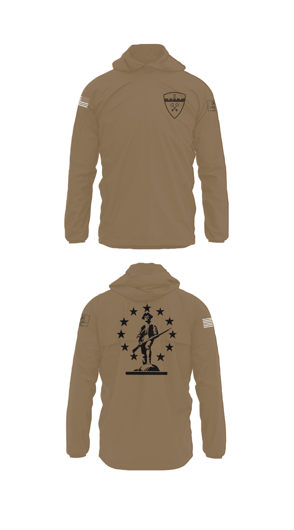 Windbreaker, 2nd Company Governor's Foot Guard, , Teamtime, Team time, sublimation, custom sports apparel, team uniforms, spirit wear, spiritwear, sports uniforms, custom shirts, team store, custom team store, fundraiser sports, apparel fundraiser