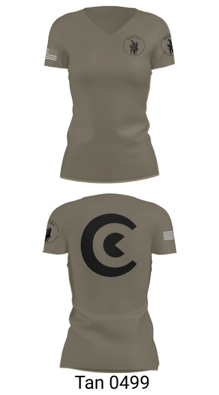 Womens Short Sleeve Vneck Shirt, Diniz, Army, Teamtime, Team time, sublimation, custom sports apparel, team uniforms, spirit wear, spiritwear, sports uniforms, custom shirts, team store, custom team store, fundraiser sports, apparel fundraiser