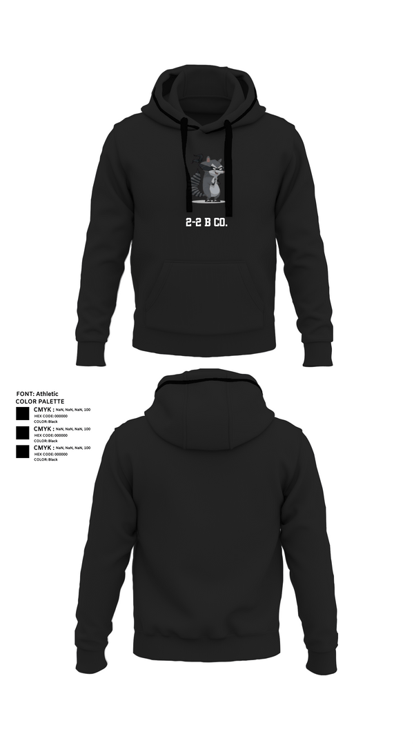 Hoodie, 2-2 B Co., Army, Teamtime, Team time, sublimation, custom sports apparel, team uniforms, spirit wear, spiritwear, sports uniforms, custom shirts, team store, custom team store, fundraiser sports, apparel fundraiser