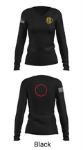 Woonsocket 46977147 Women's Long Sleeve V-neck Shirt - 37