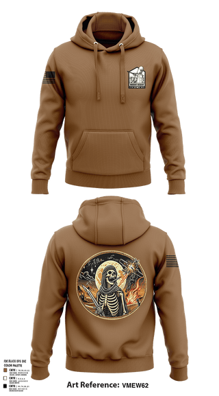 Hoodie, 1-144 FA BN, National Guard, Teamtime, Team time, sublimation, custom sports apparel, team uniforms, spirit wear, spiritwear, sports uniforms, custom shirts, team store, custom team store, fundraiser sports, apparel fundraiser