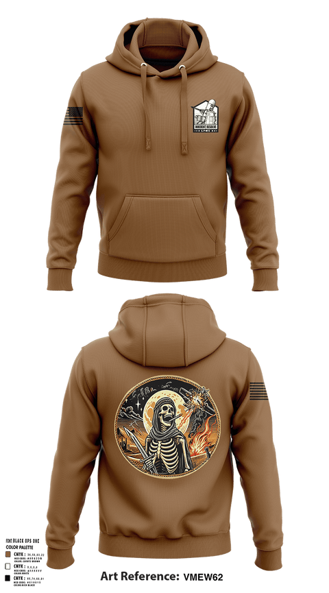 Hoodie, 1-144 FA BN, National Guard, Teamtime, Team time, sublimation, custom sports apparel, team uniforms, spirit wear, spiritwear, sports uniforms, custom shirts, team store, custom team store, fundraiser sports, apparel fundraiser