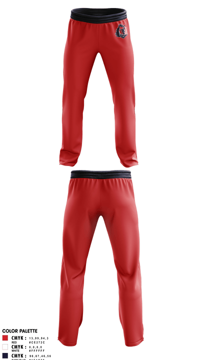 Saugerties Youth Hockey Association 55285322 Sweatpants - 1