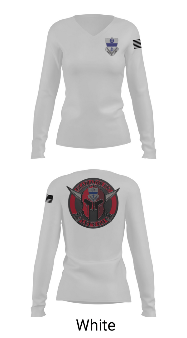 Women's Long Sleeve Vneck Shirt, Golf Company 1-325 AIR, Army, Teamtime, Team time, sublimation, custom sports apparel, team uniforms, spirit wear, spiritwear, sports uniforms, custom shirts, team store, custom team store, fundraiser sports, apparel fundraiser
